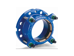 Flange adaptor for HDPE pipe